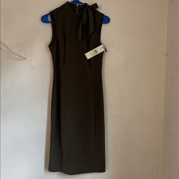 Calvin Klein green olive or dark green dress size 4 - Picture 7 of 16